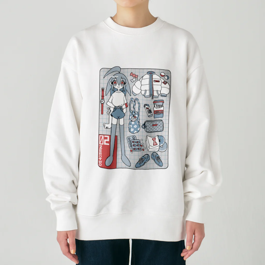 KANEKOYAの02くんのもちもの Heavyweight Crew Neck Sweatshirt