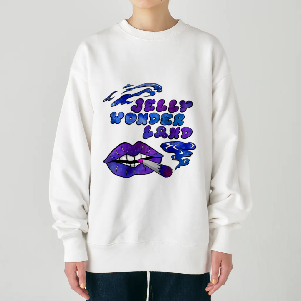 【公式】JELLY WONDERLAND【ショップ】のsexy girl Heavyweight Crew Neck Sweatshirt