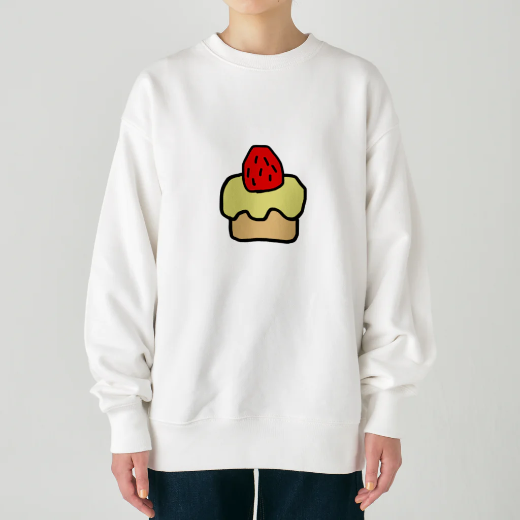 tsumukoのいちごのケーキ Heavyweight Crew Neck Sweatshirt