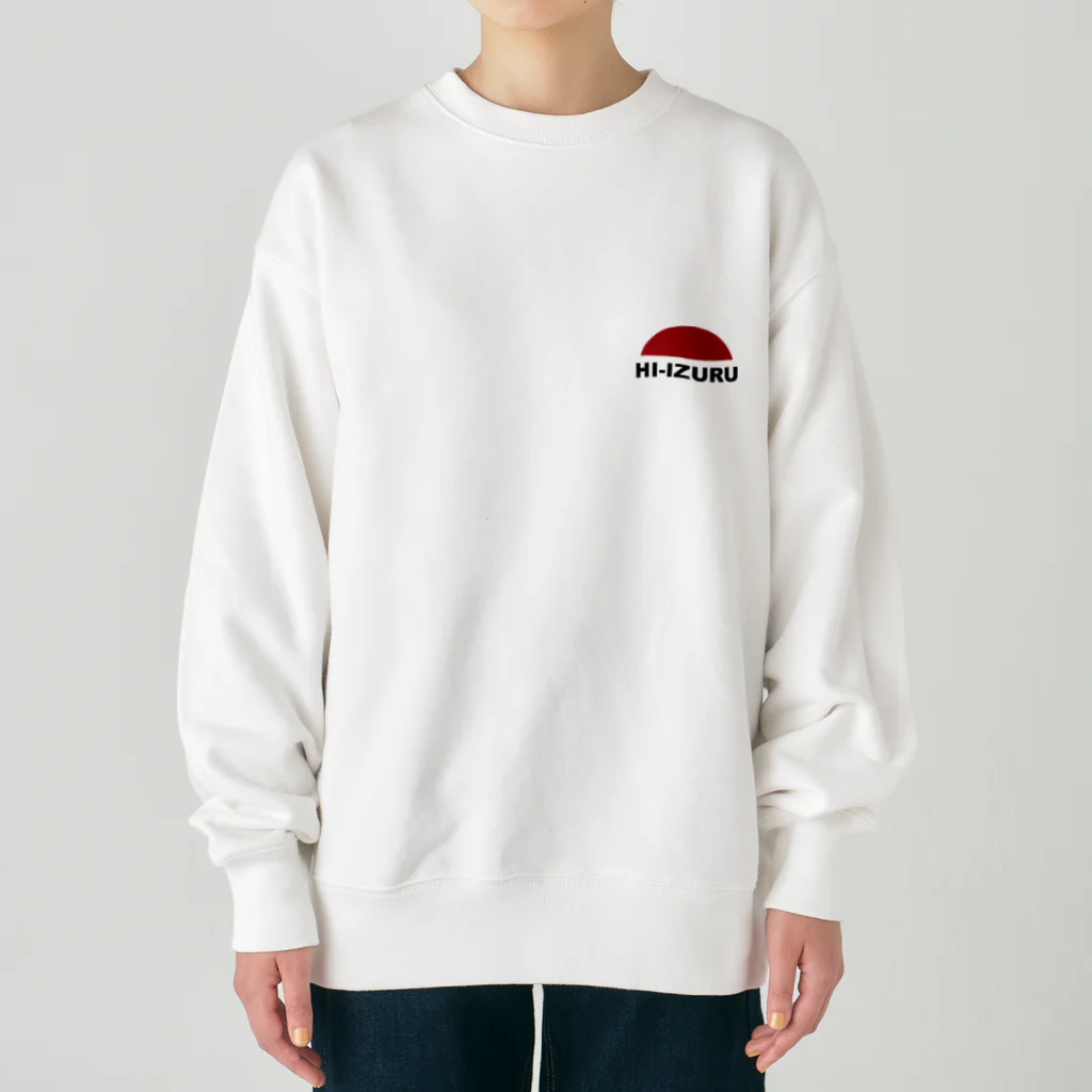 HI-IZURUのヘビーウェイトスウェット　simpleline001 Heavyweight Crew Neck Sweatshirt