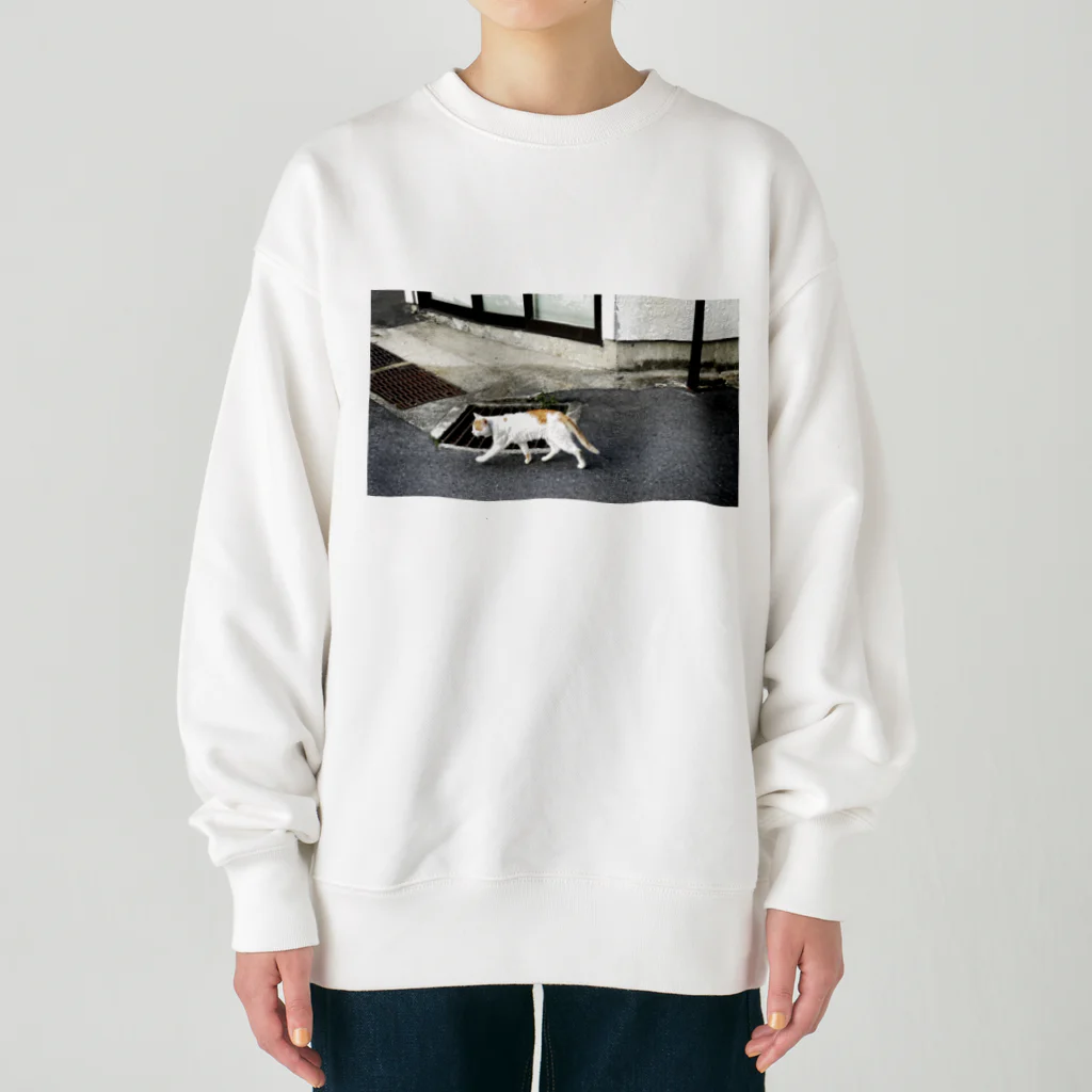 Socialの散歩が仕事 Heavyweight Crew Neck Sweatshirt