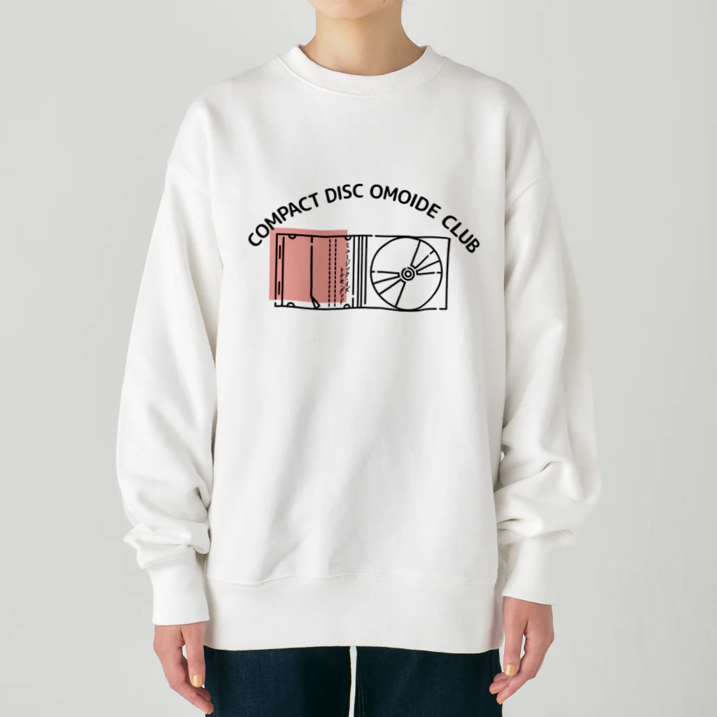 CDmanのCOMPACT DISC OMOIDE CLUB（PINK） Heavyweight Crew Neck Sweatshirt