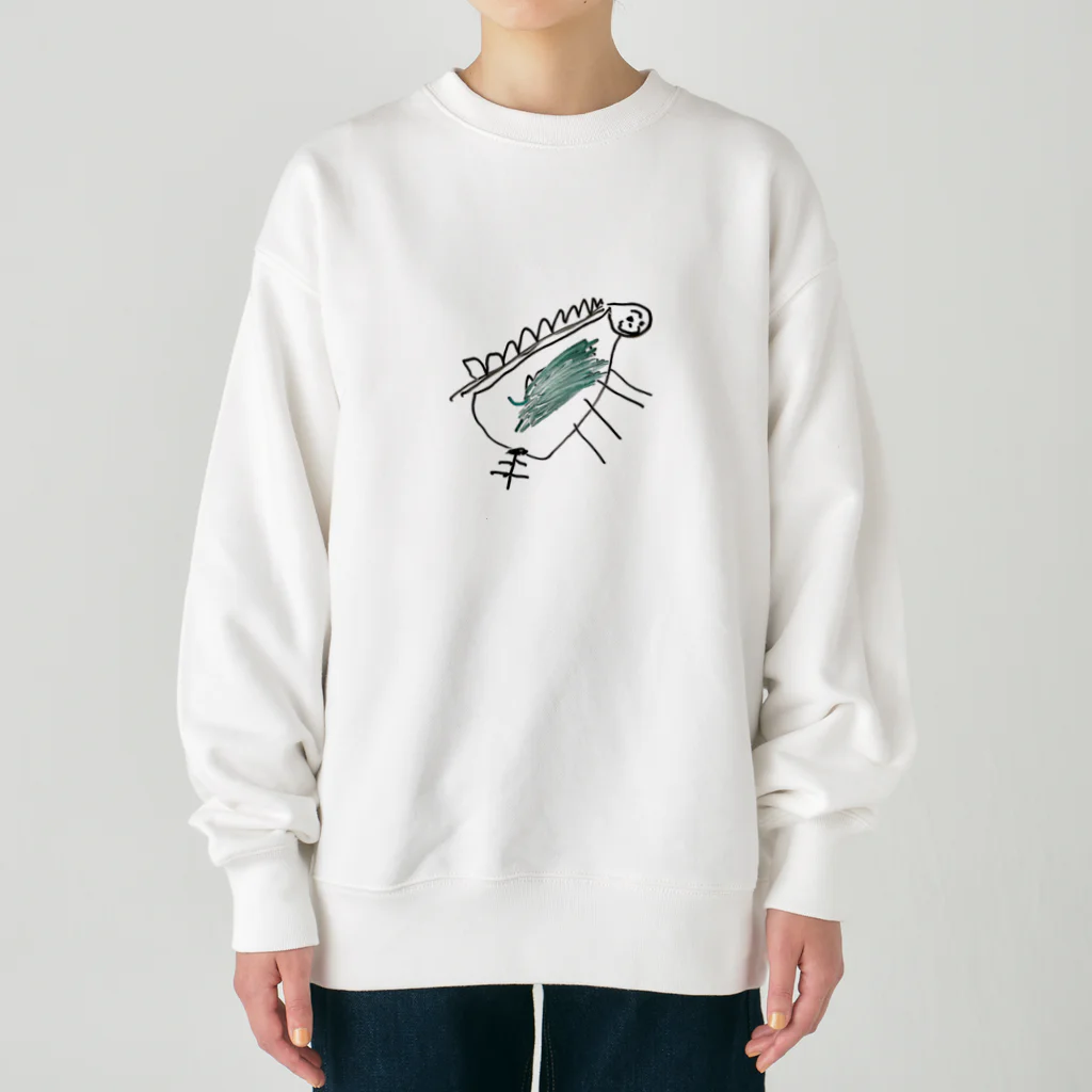 andashのすてごさうるす Heavyweight Crew Neck Sweatshirt