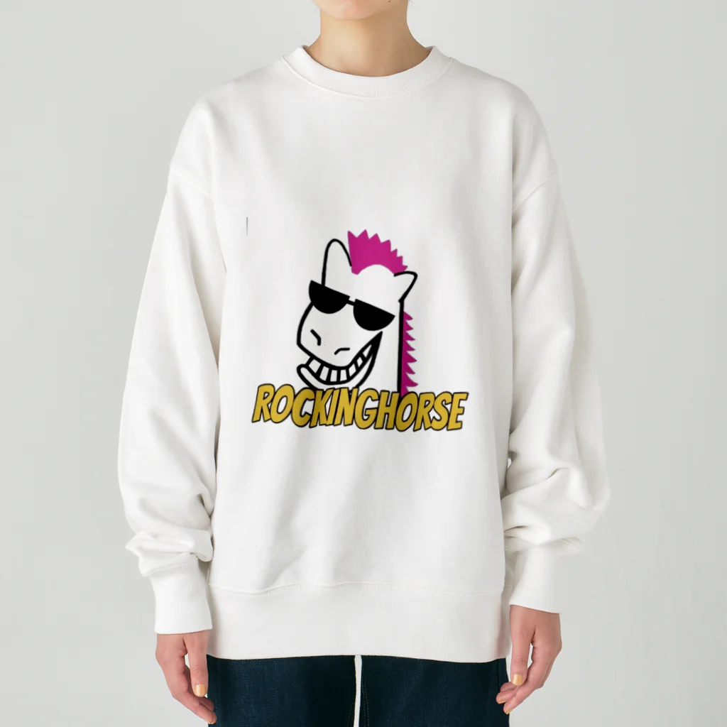 ROCKING HORSEのロッキーくん Heavyweight Crew Neck Sweatshirt