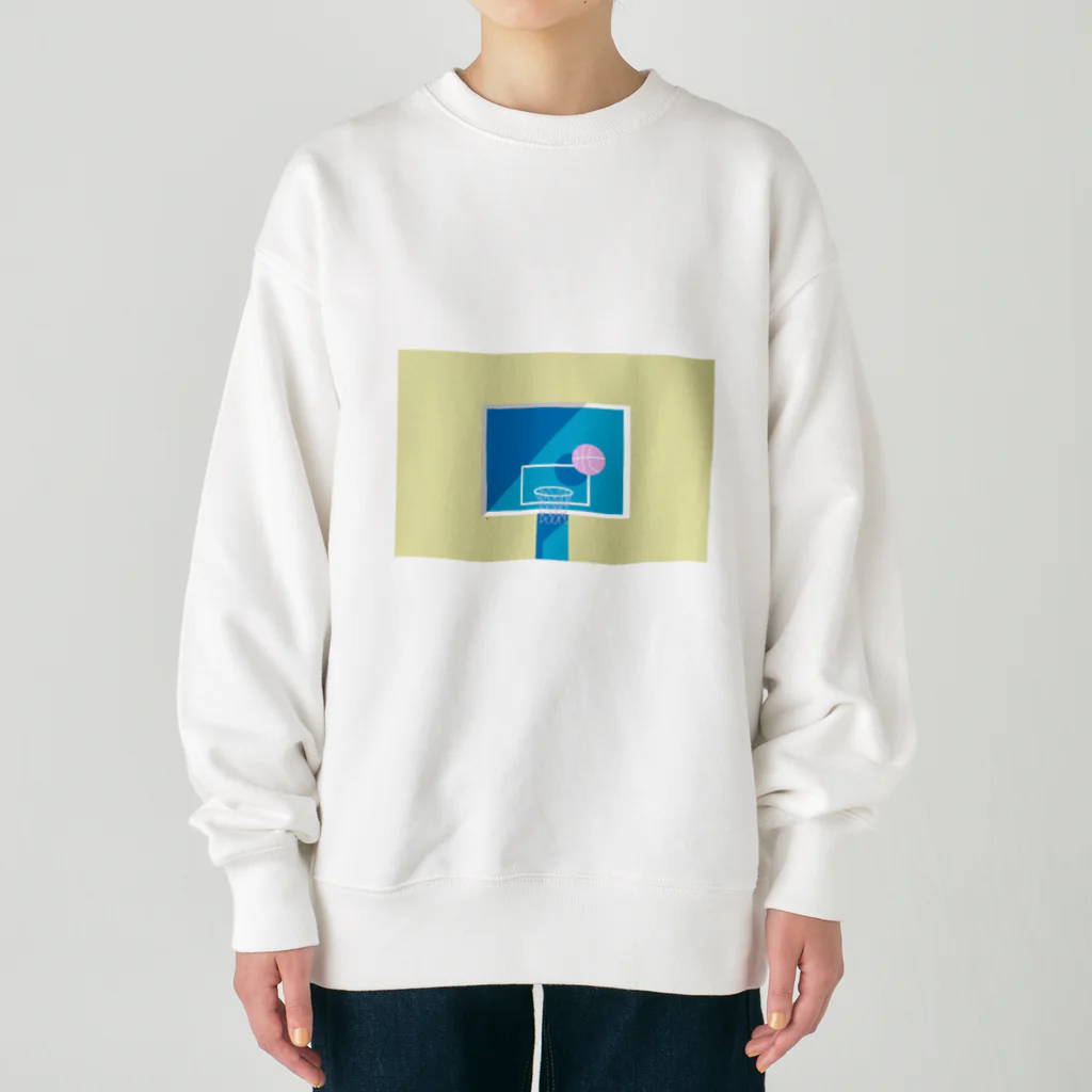 narumiのバスケットゴール　朝 Heavyweight Crew Neck Sweatshirt