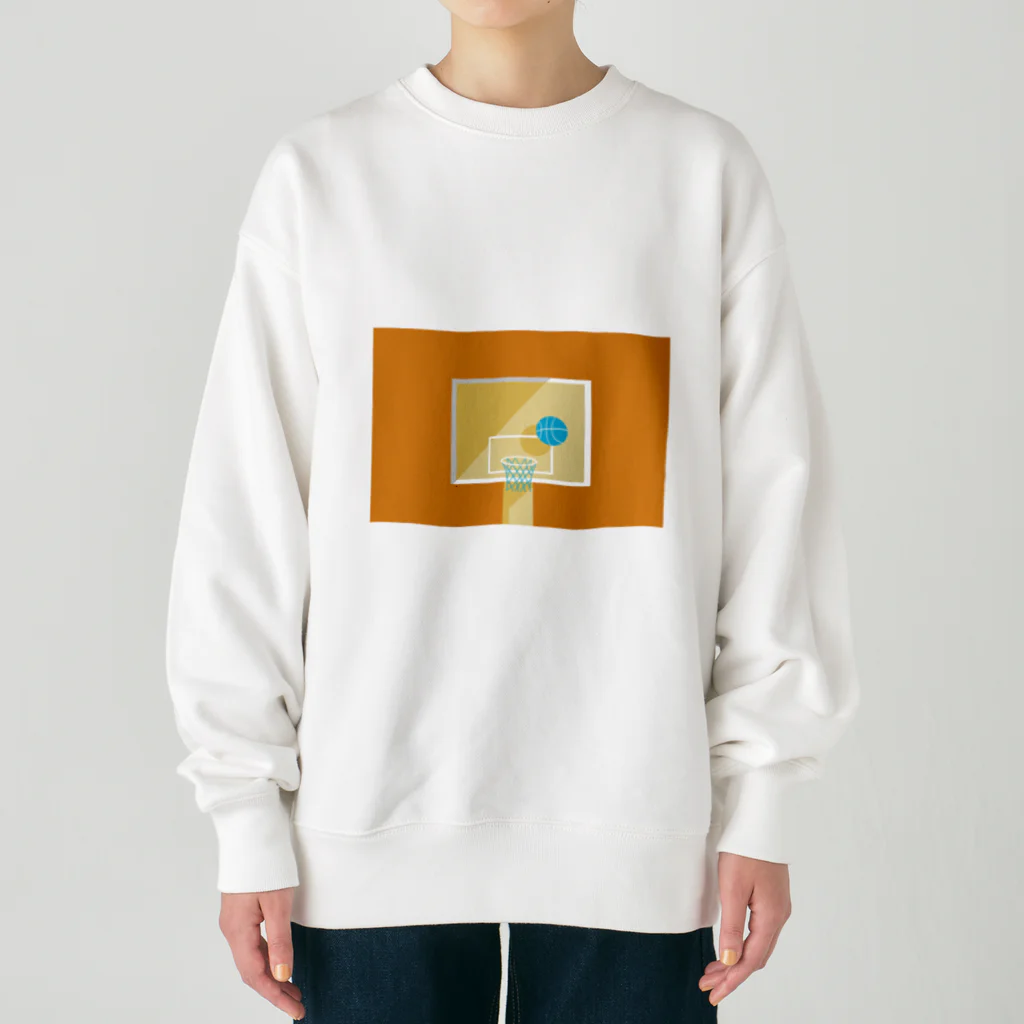 narumiのバスケットゴール　夕 Heavyweight Crew Neck Sweatshirt