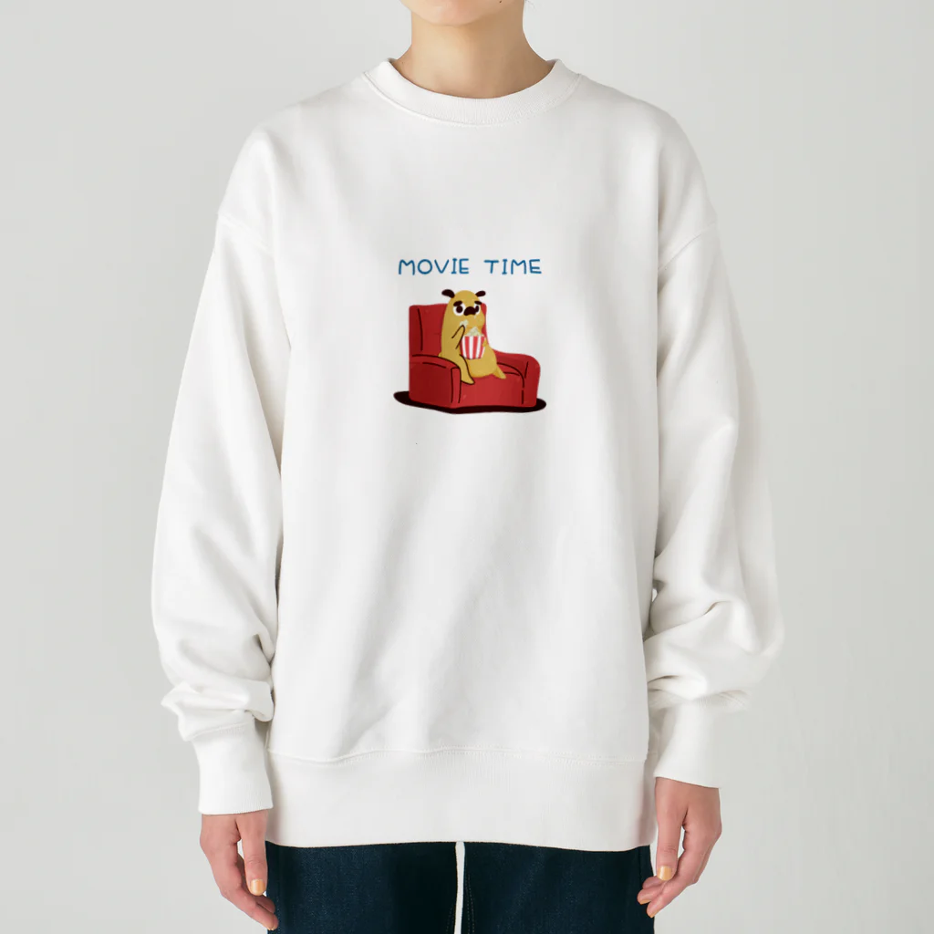 パグ日和のMOVIE PUG Heavyweight Crew Neck Sweatshirt