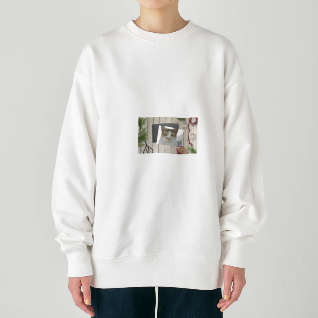 shop kochibiのこねこんずのむぎの2 Heavyweight Crew Neck Sweatshirt