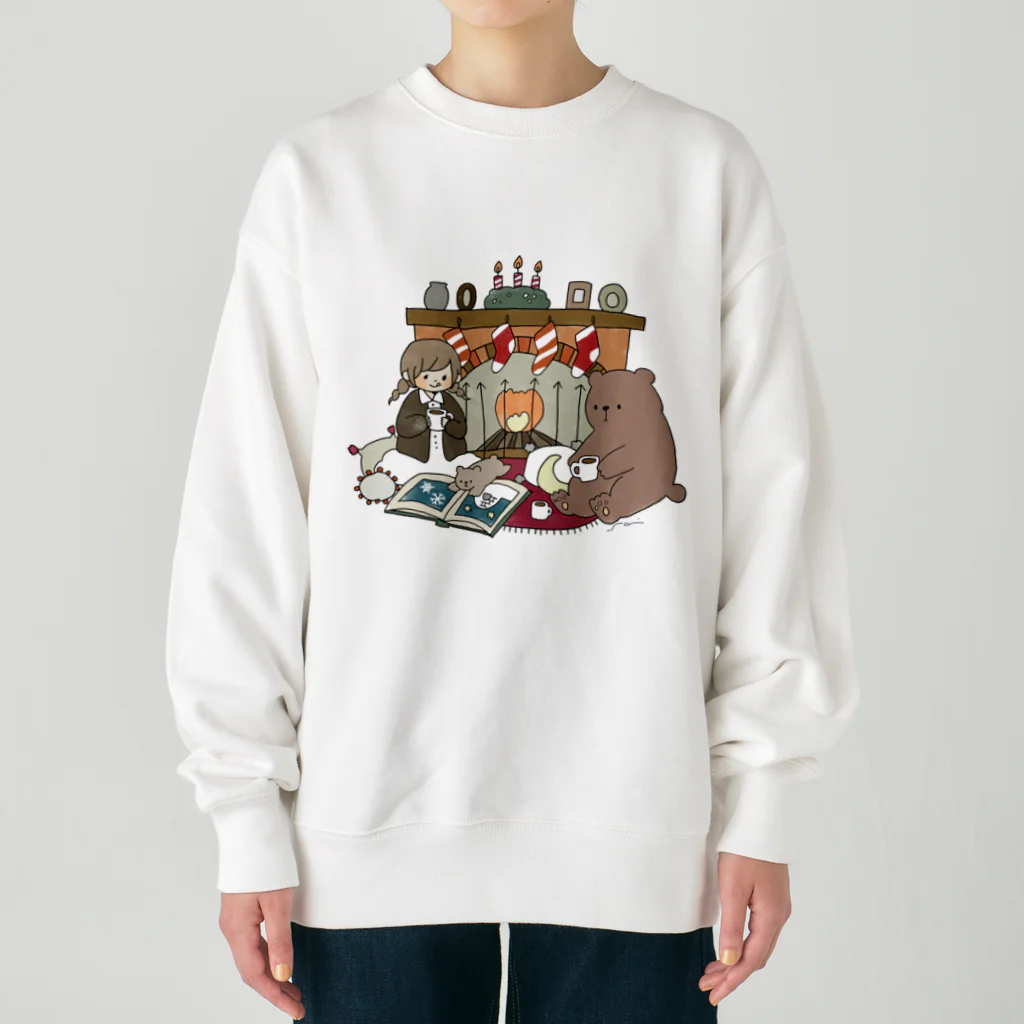 anwonのよながのコーヒー Heavyweight Crew Neck Sweatshirt