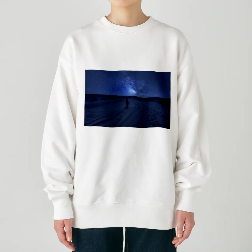 ッの星が降る夜 Heavyweight Crew Neck Sweatshirt