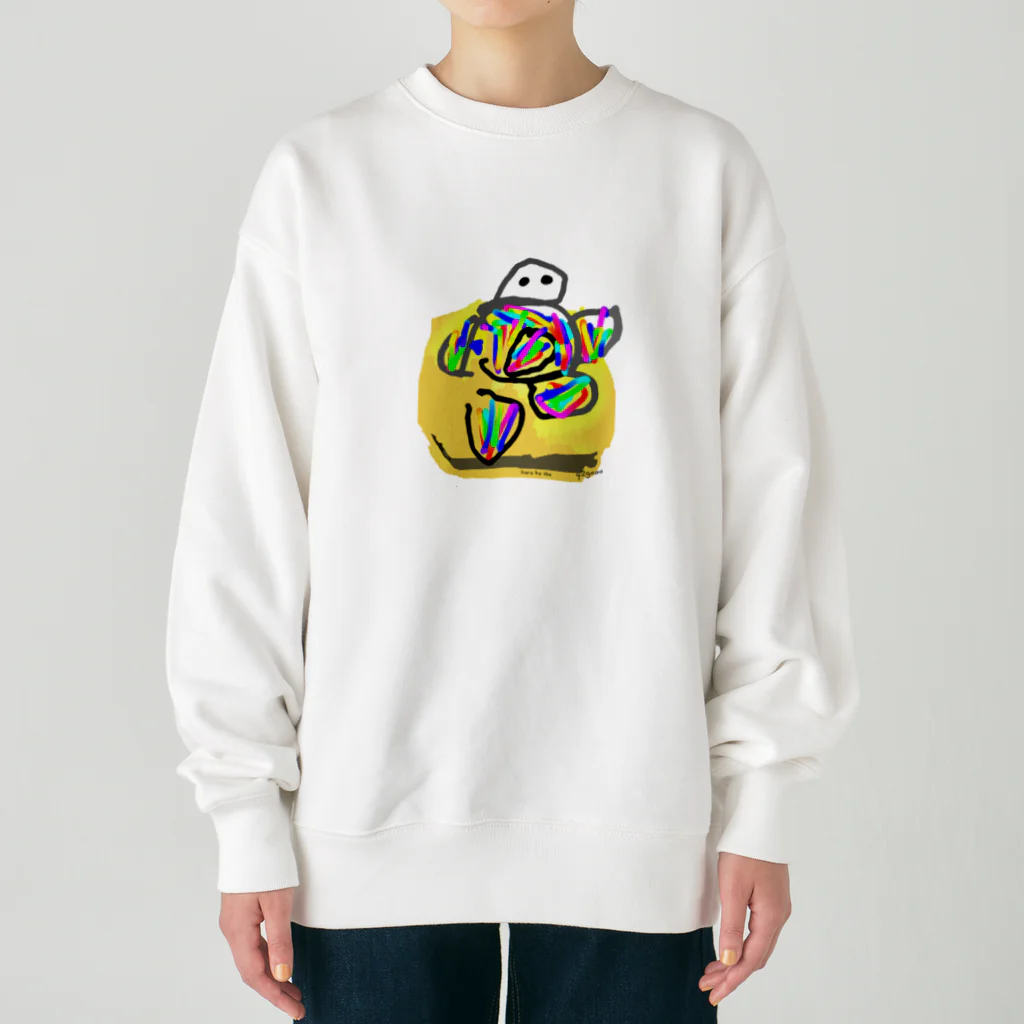 2gawaの夢ときぼうをのせて Heavyweight Crew Neck Sweatshirt