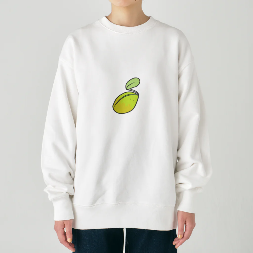 ゆるれあの「ま」め Heavyweight Crew Neck Sweatshirt