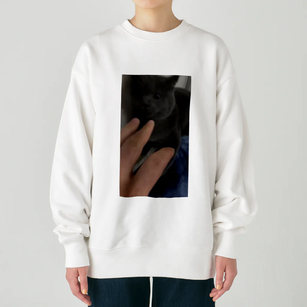 The second の激怒猫 Heavyweight Crew Neck Sweatshirt