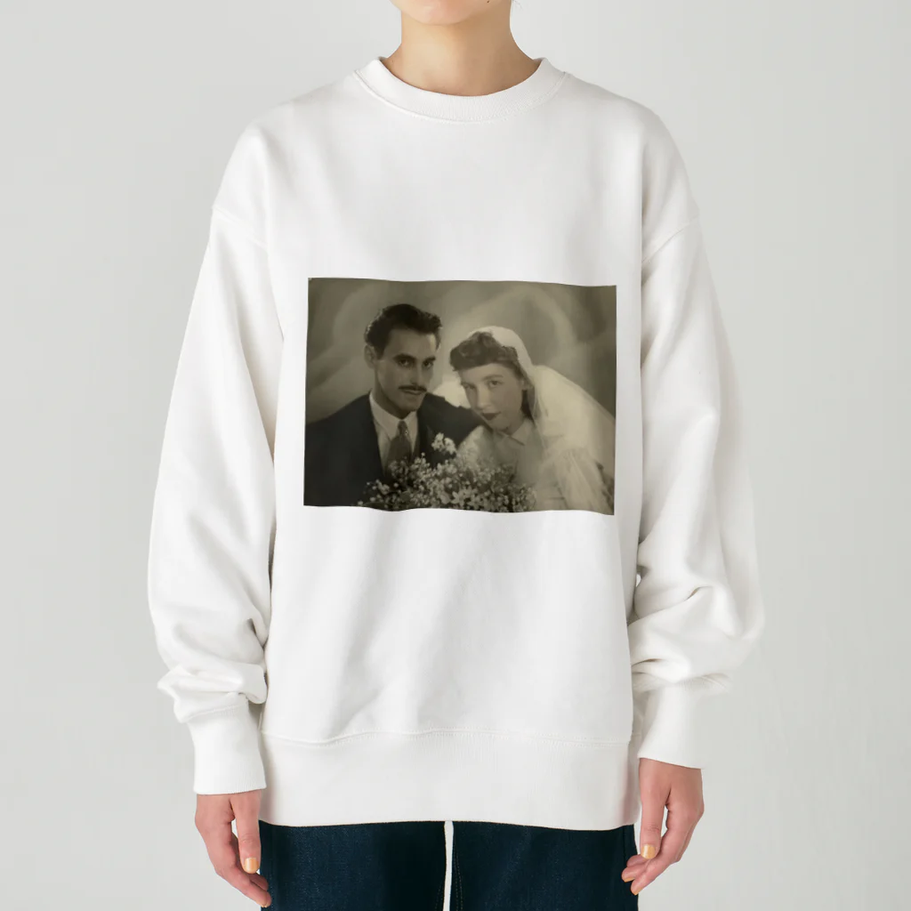 Aka_saeのJust married! Heavyweight Crew Neck Sweatshirt