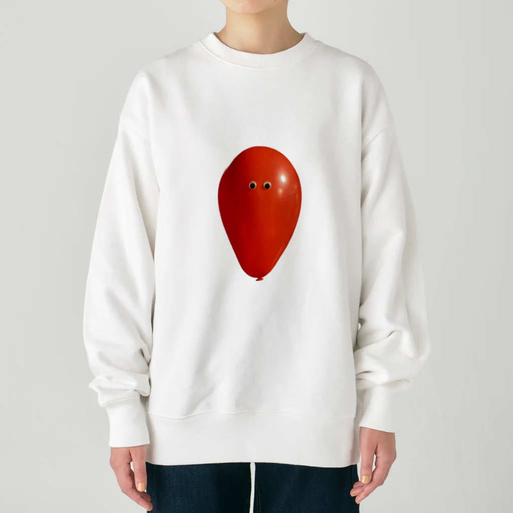 WakeUp!BalloonのRedBalloon Heavyweight Crew Neck Sweatshirt