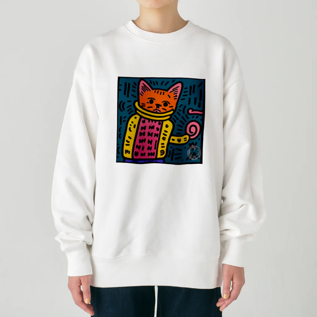 Magic Worldのカラフルな生き物シリーズ Heavyweight Crew Neck Sweatshirt