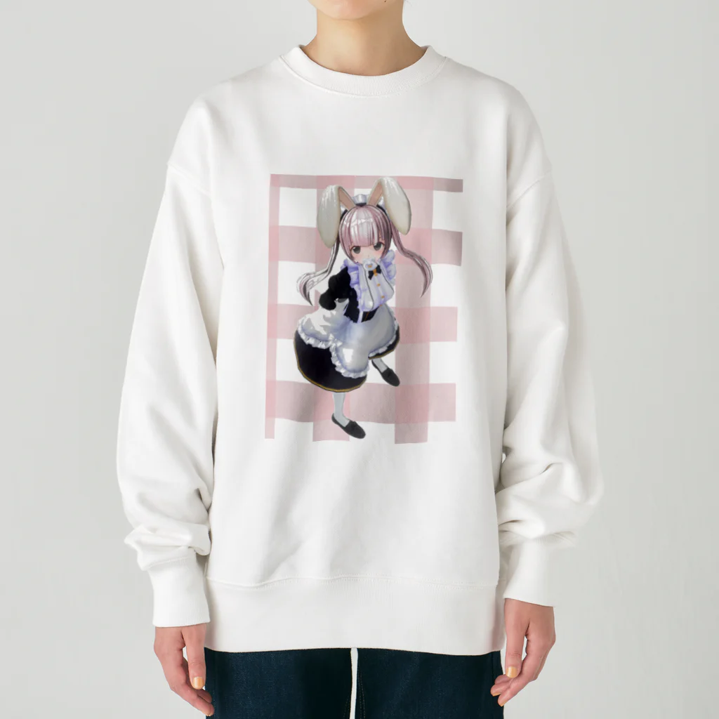 メアのいちごミルク Heavyweight Crew Neck Sweatshirt