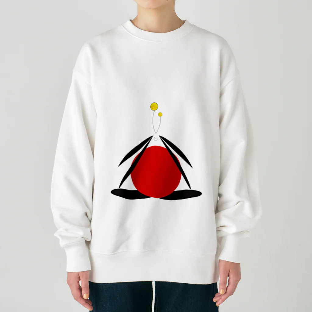 Onuuuun Artのうさぎ Heavyweight Crew Neck Sweatshirt