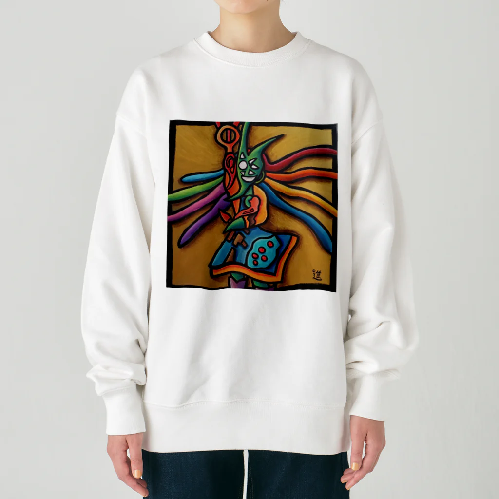 ART IS WELLの『日美(ひび)』 Heavyweight Crew Neck Sweatshirt