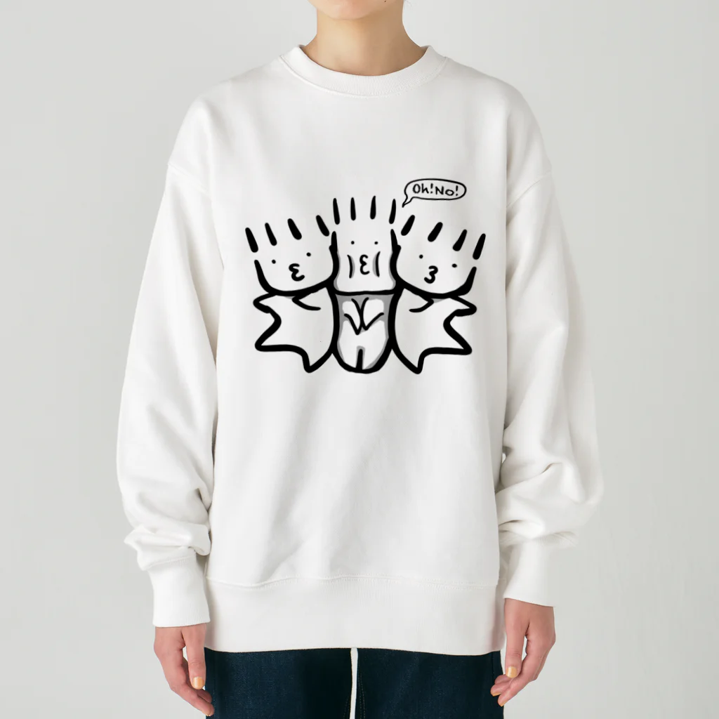 もちーショップのもちゃさんど Heavyweight Crew Neck Sweatshirt