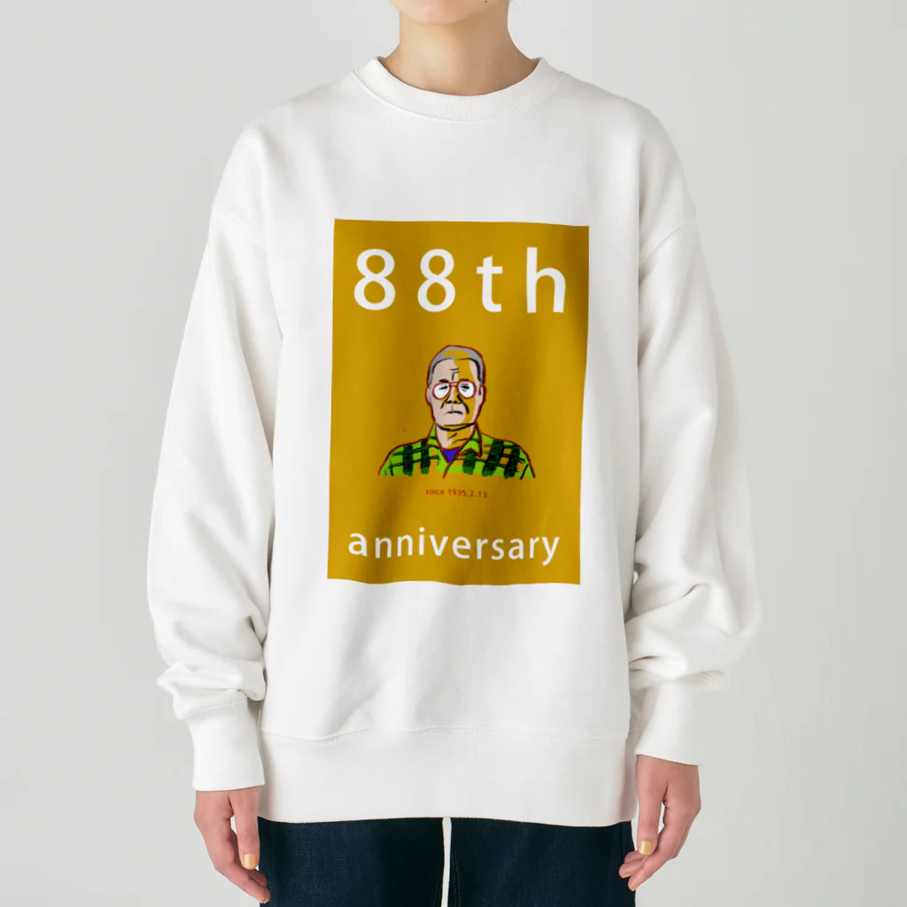 アラフラオオセの88th anniversary limited item Heavyweight Crew Neck Sweatshirt