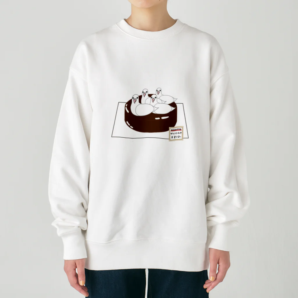 Mrs.Bean/ミセスビーンのザッハトルテ Heavyweight Crew Neck Sweatshirt