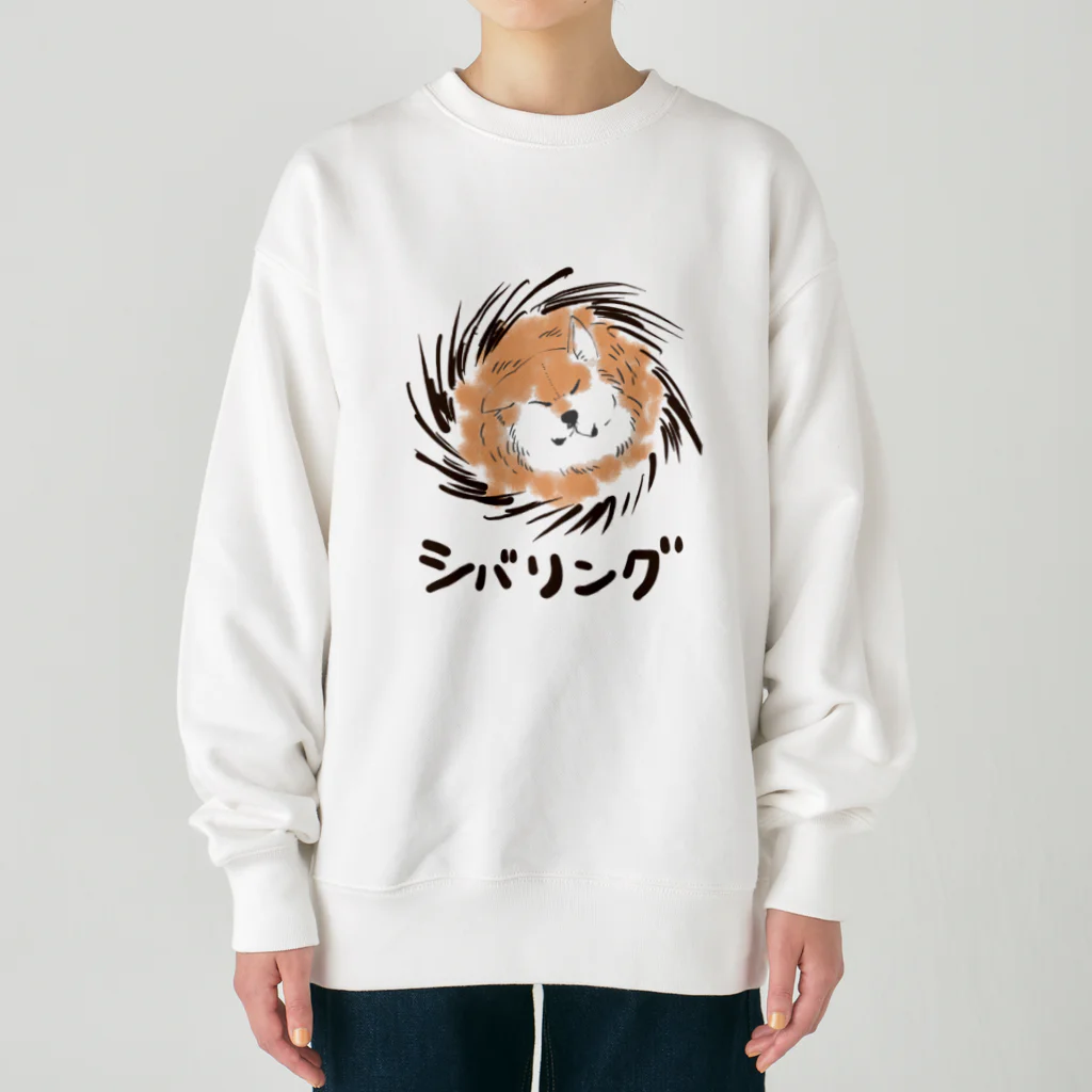 氷月のネタ箱の柴リング Heavyweight Crew Neck Sweatshirt