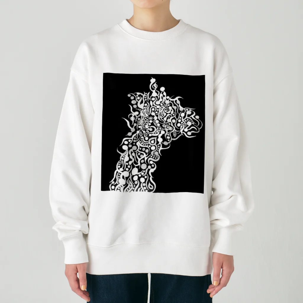 佐藤葉月王国のカブキリン Heavyweight Crew Neck Sweatshirt