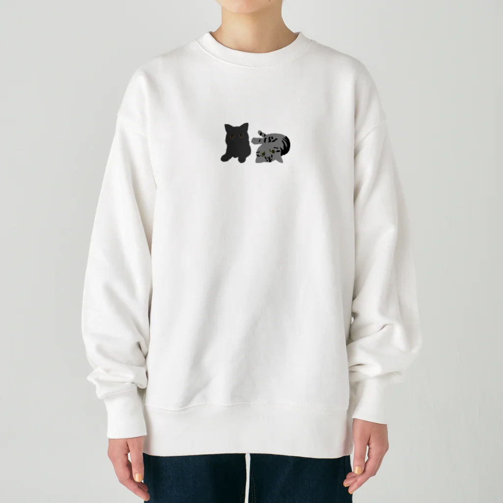 tabby_sassのタビーとサスケ Heavyweight Crew Neck Sweatshirt