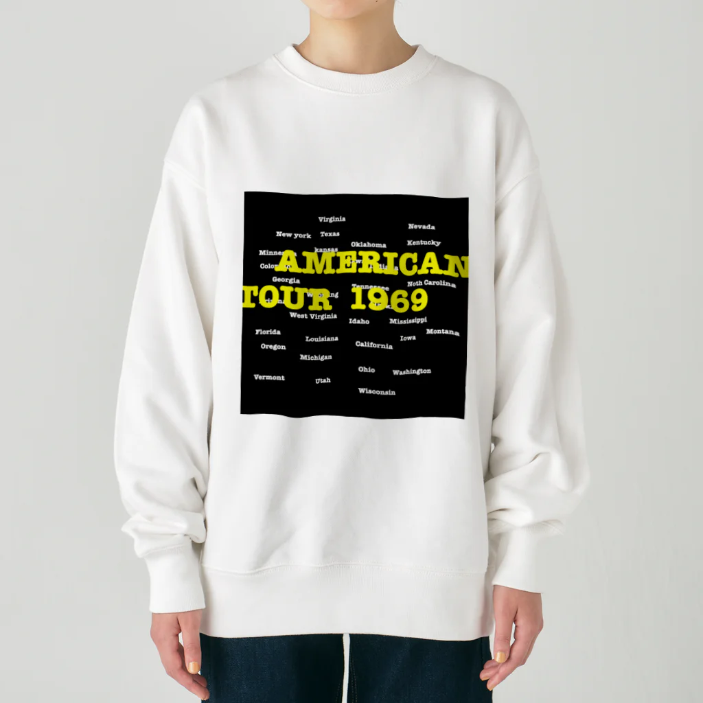 NEON_LINEのAMERICAN TOUR Heavyweight Crew Neck Sweatshirt