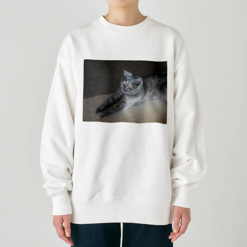 komachi_caaatのこまちグッズ Heavyweight Crew Neck Sweatshirt