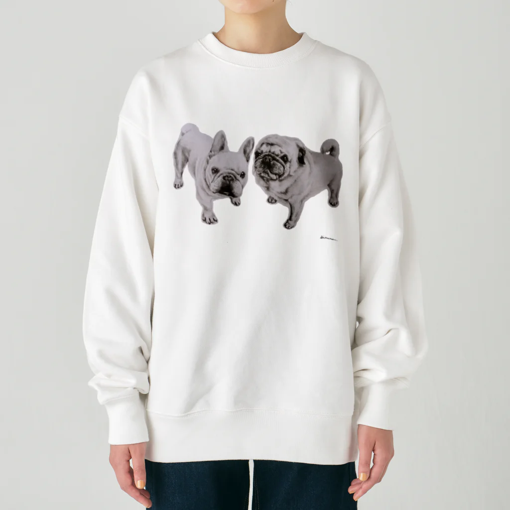 Shimura-mのまんぼー Heavyweight Crew Neck Sweatshirt