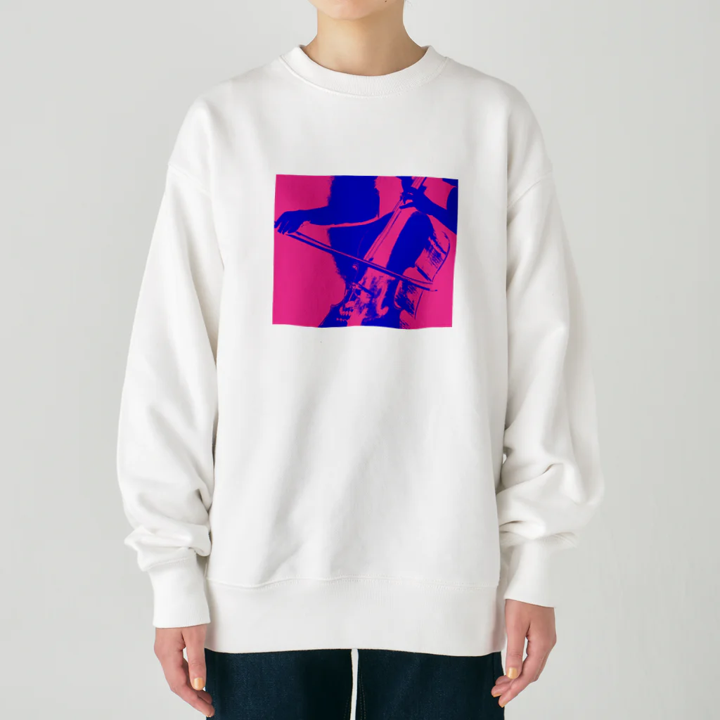 Takapi Laboratoryのチェリスト フューシャピンク Heavyweight Crew Neck Sweatshirt