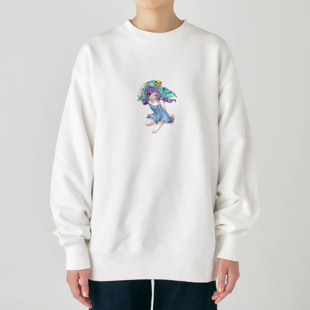 ベンガルベイのアルキメデスちゃん Heavyweight Crew Neck Sweatshirt