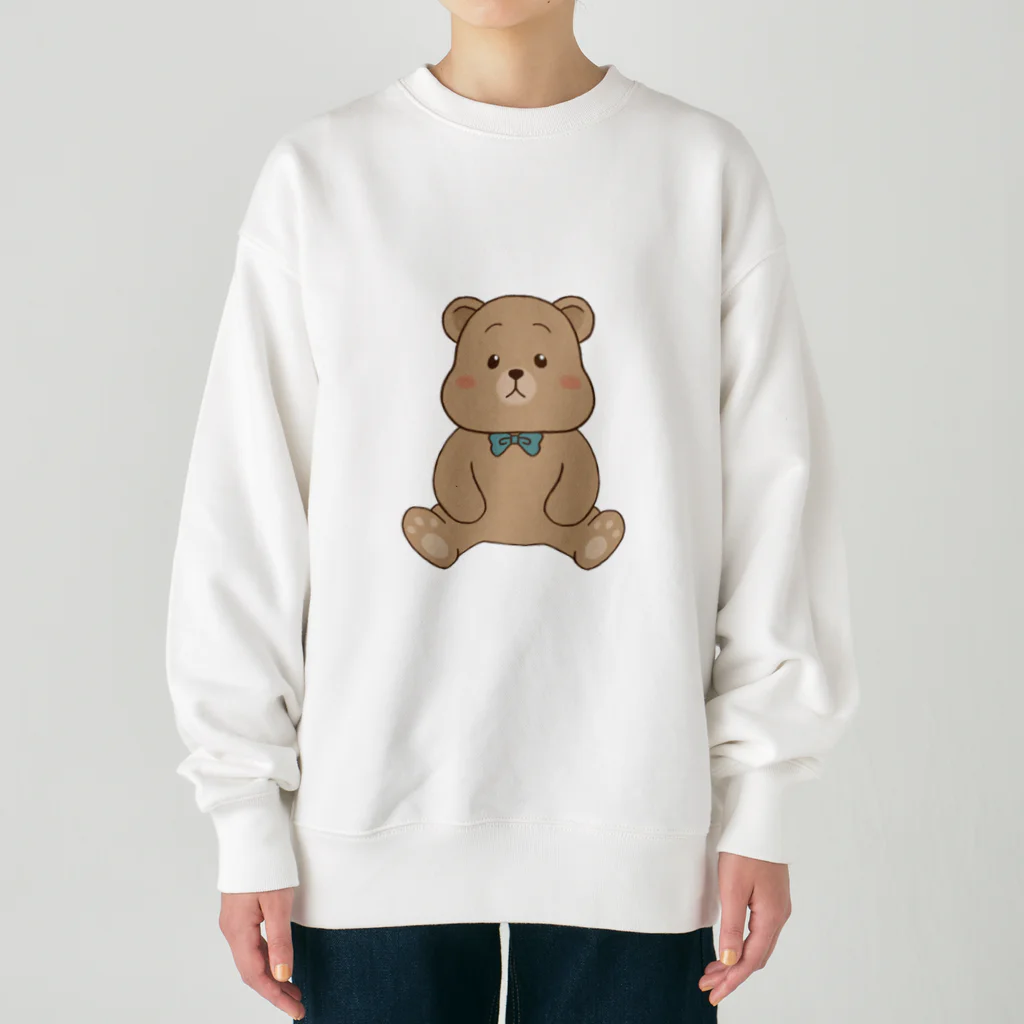 オズの木のもっちりくまちゃん Heavyweight Crew Neck Sweatshirt