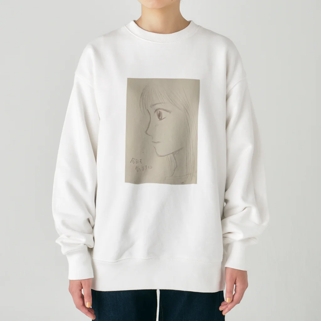 うさみみツインズᕱ⑅ᕱ .｡ഒの今日も気ままに〜ほのか〜 Heavyweight Crew Neck Sweatshirt