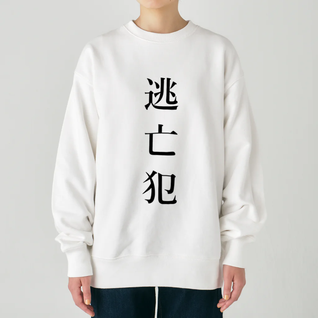 ZuRUIの逃亡犯 Heavyweight Crew Neck Sweatshirt