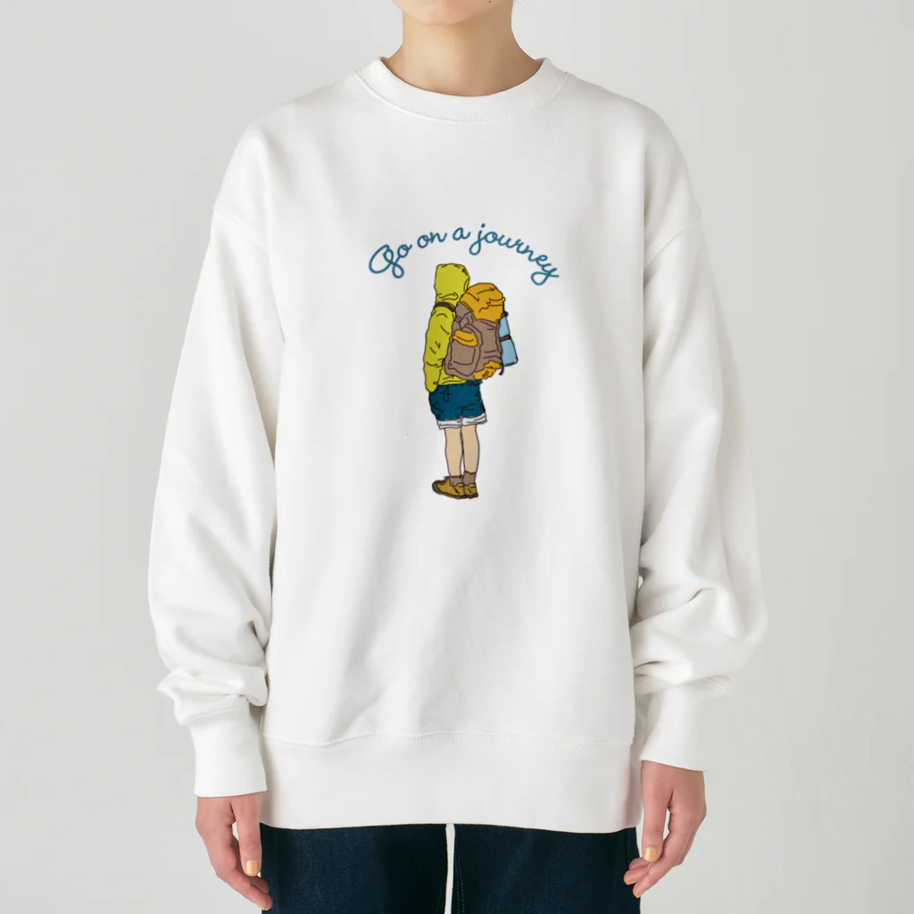 HIGEQLOの旅に出る Heavyweight Crew Neck Sweatshirt