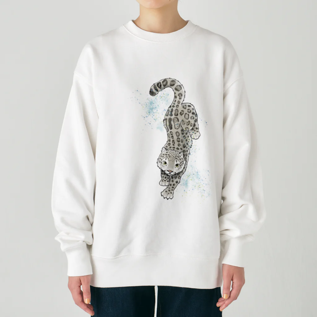 mofful.のユキヒョウ-ice Heavyweight Crew Neck Sweatshirt