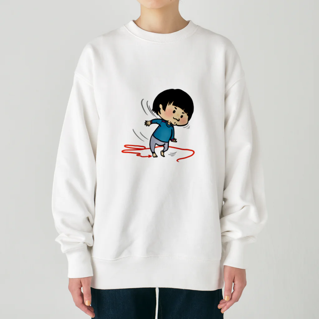 えもと_イラストレーター🌸のソウ太郎 Heavyweight Crew Neck Sweatshirt