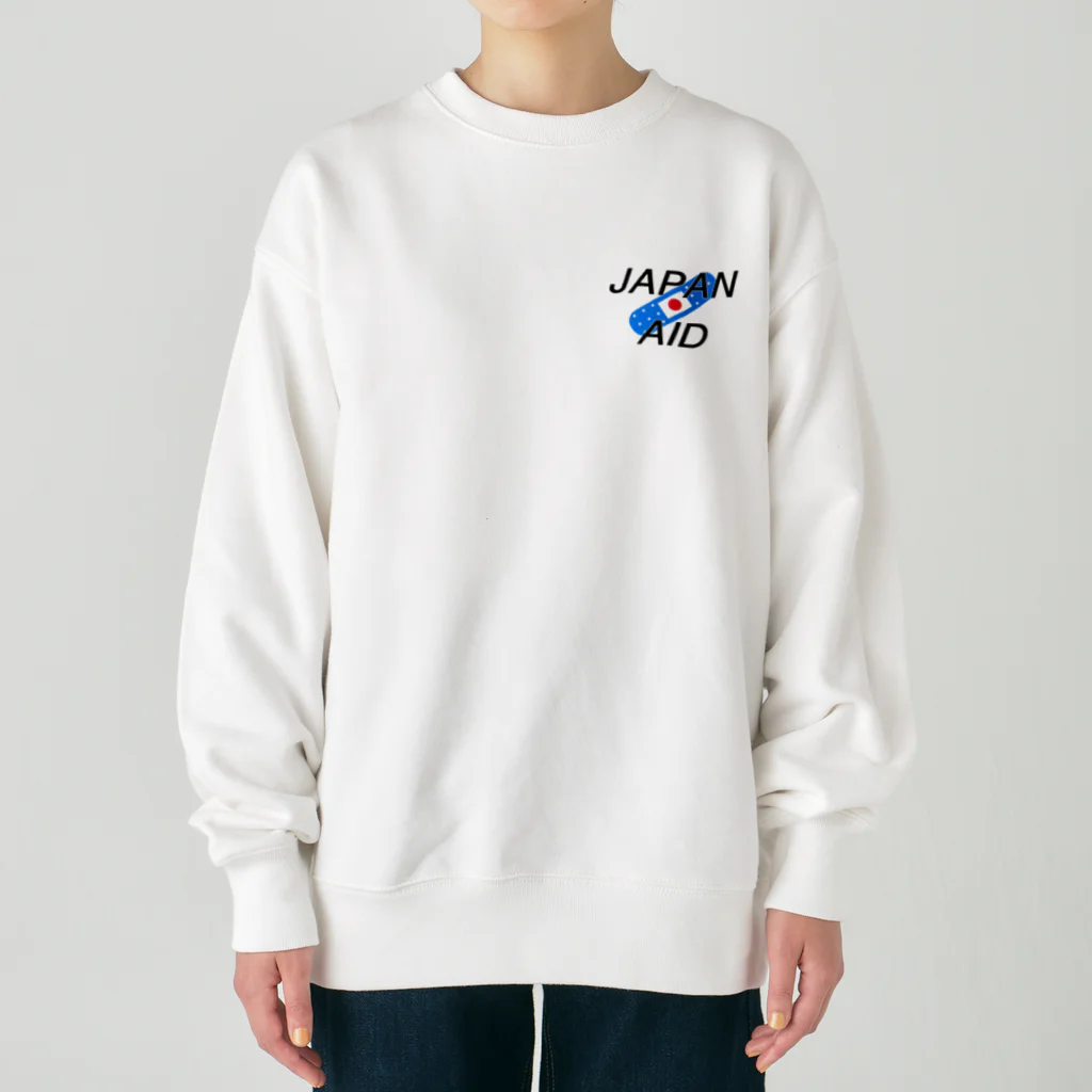 SuzutakaのJapan aid Heavyweight Crew Neck Sweatshirt