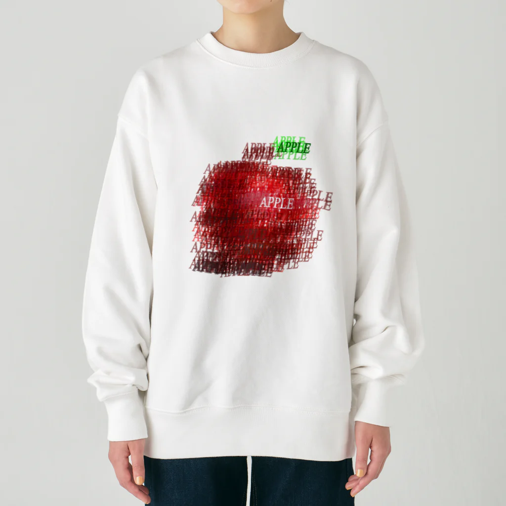 シルヴィア・紫の夜明け【SylviaPurpleDawn】のAPPLE Heavyweight Crew Neck Sweatshirt