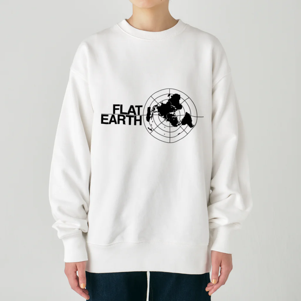 Mappila SHOPのフラットアースMAPグッズ01 Heavyweight Crew Neck Sweatshirt