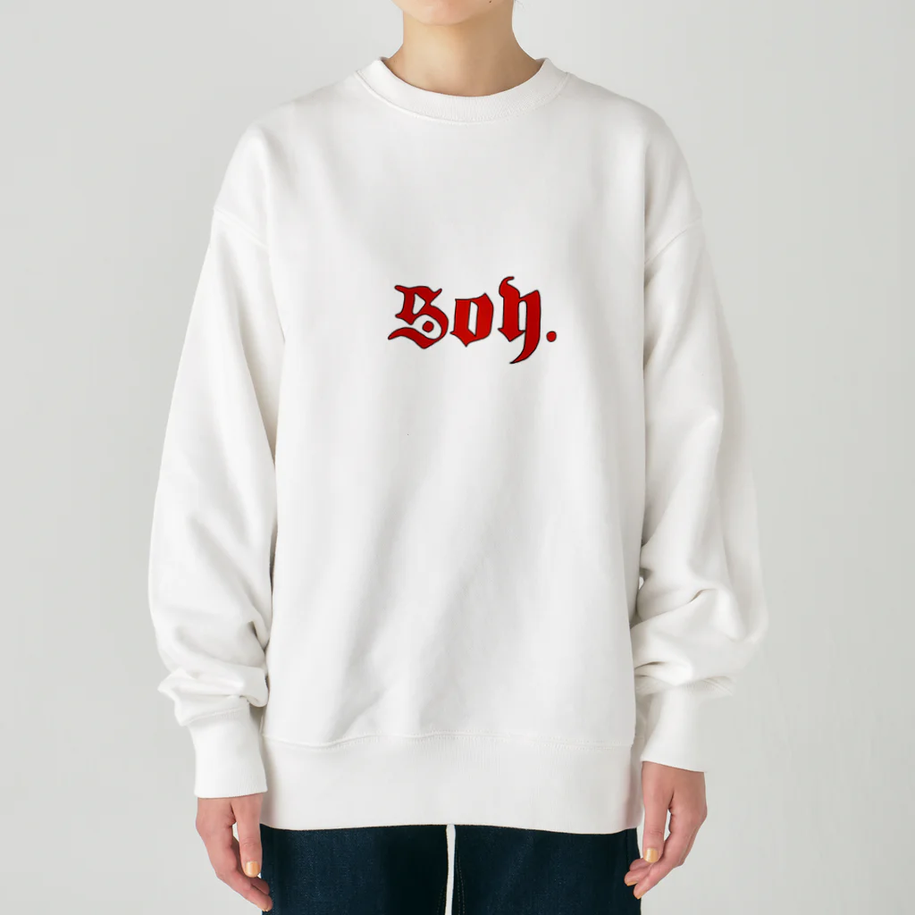 SUNLIGHT CITY POPのBOY.  Heavyweight Crew Neck Sweatshirt