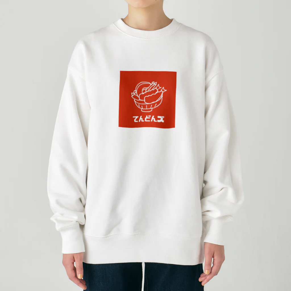 tendon_zuのてんどんズ　赤ロゴ Heavyweight Crew Neck Sweatshirt