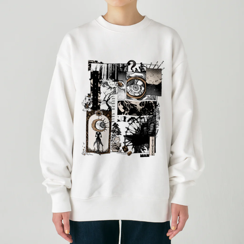 境界舎の19-22 ReMIX SQ Heavyweight Crew Neck Sweatshirt