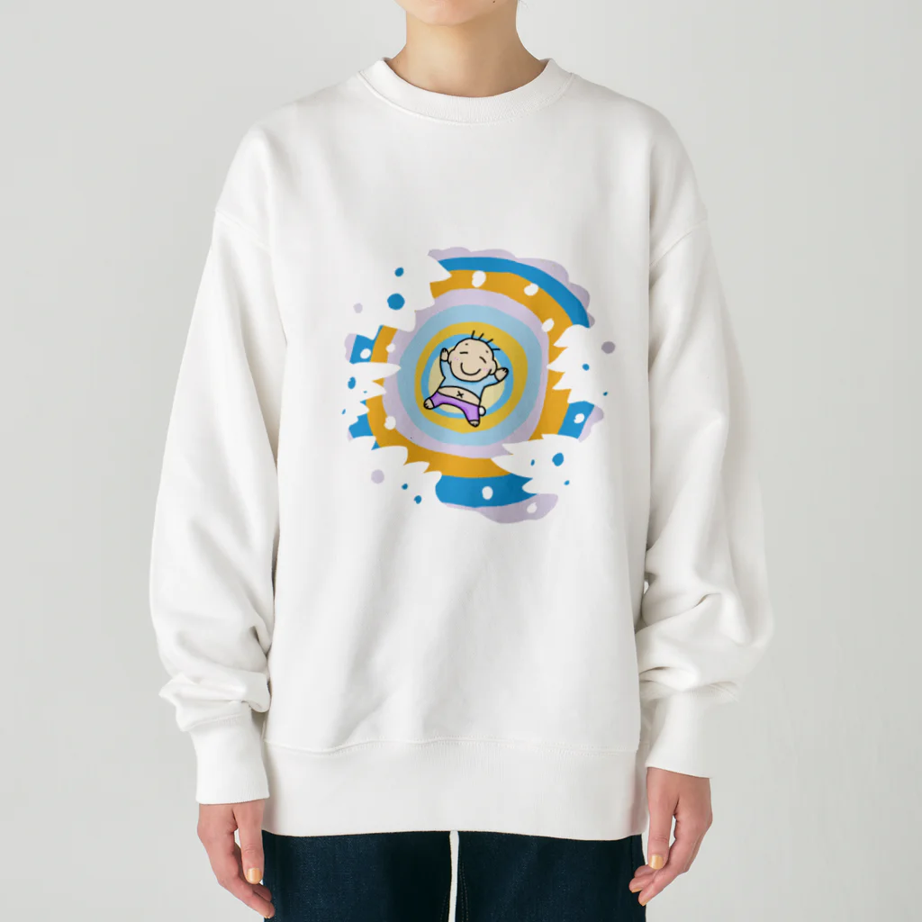 央京商店のクインシー坊や 2306A Heavyweight Crew Neck Sweatshirt