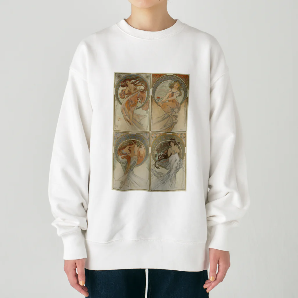 世界美術商店の四芸術 / The Four Arts Heavyweight Crew Neck Sweatshirt