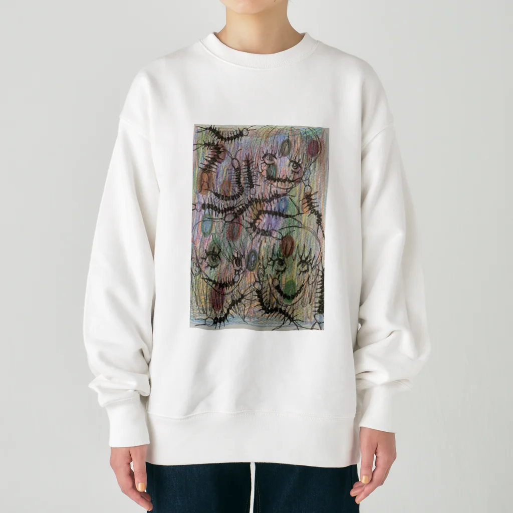 極彩色のメメントモリのMUKADE Heavyweight Crew Neck Sweatshirt