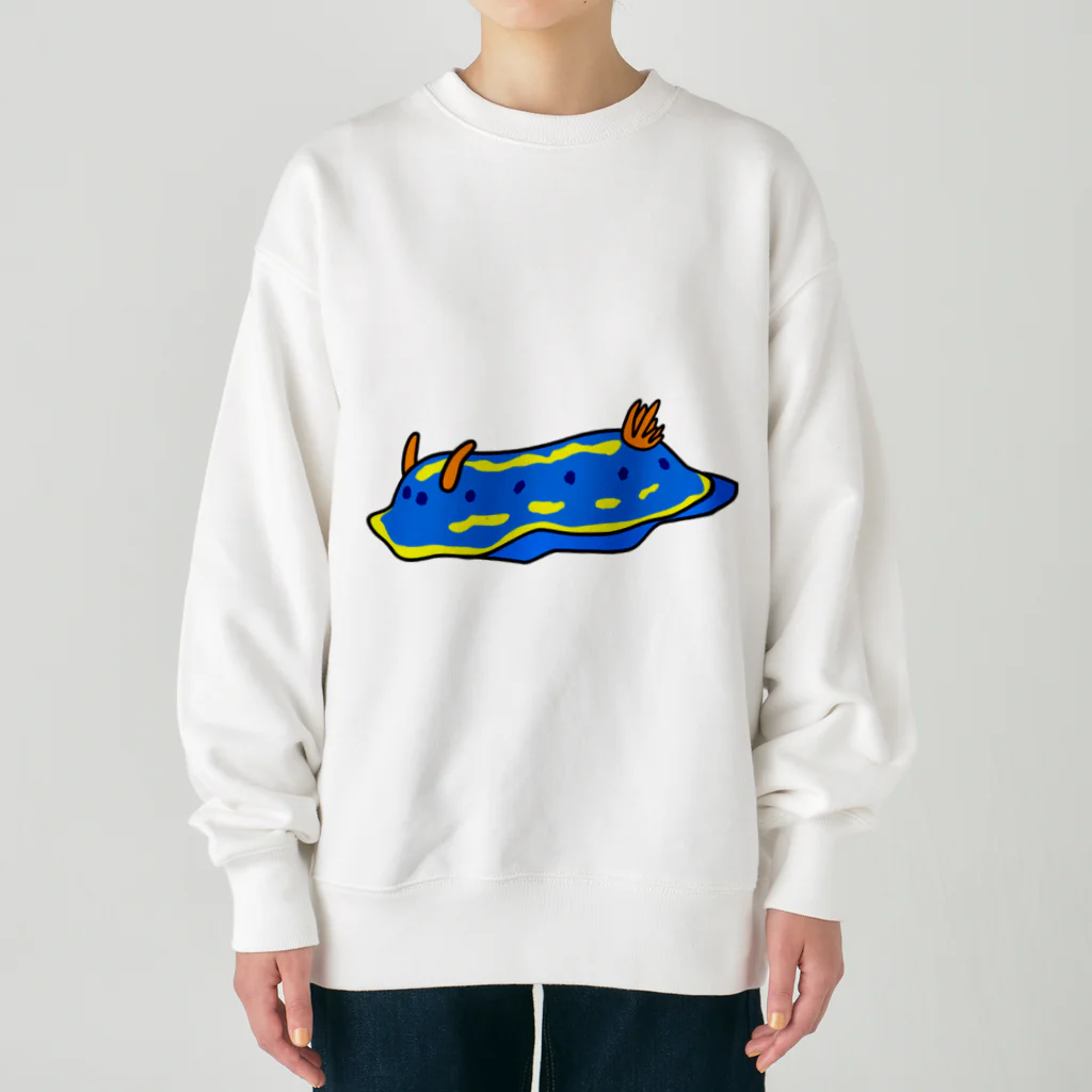 micro-diverのあおうみうし Heavyweight Crew Neck Sweatshirt